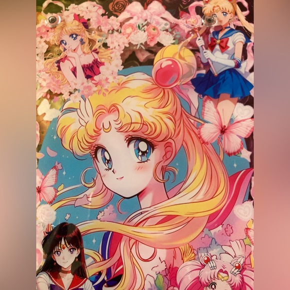 Sailor Moon Dimensional Floating Charm Journal | Refillable A5 Anime Collector - Picture 9 of 9